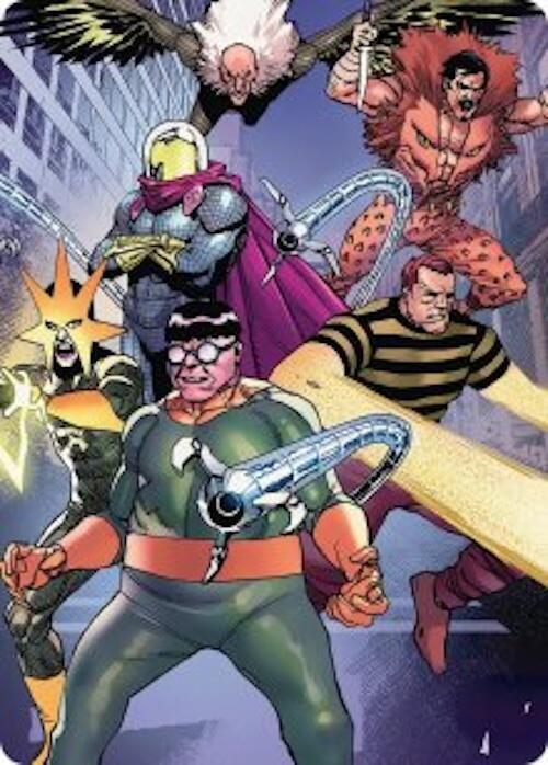 Behold the Sinister Six! Art Card (45/54) [Marvel's Spider-Man Art Series]