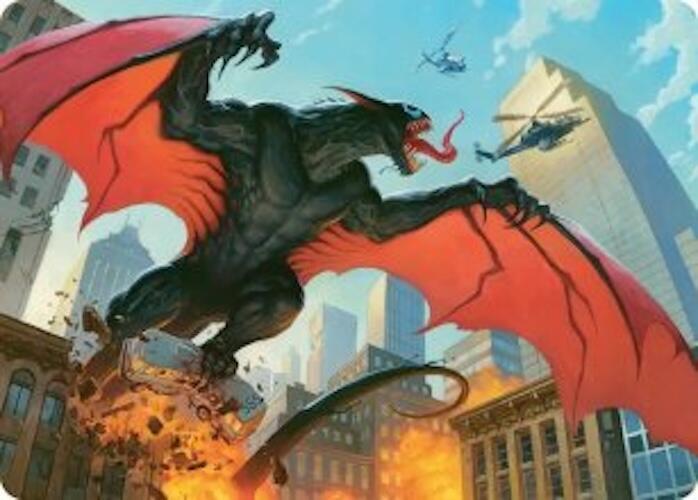 Grendel, Spawn of Knull Art Card (54) [Marvel's Spider-Man Art Series]