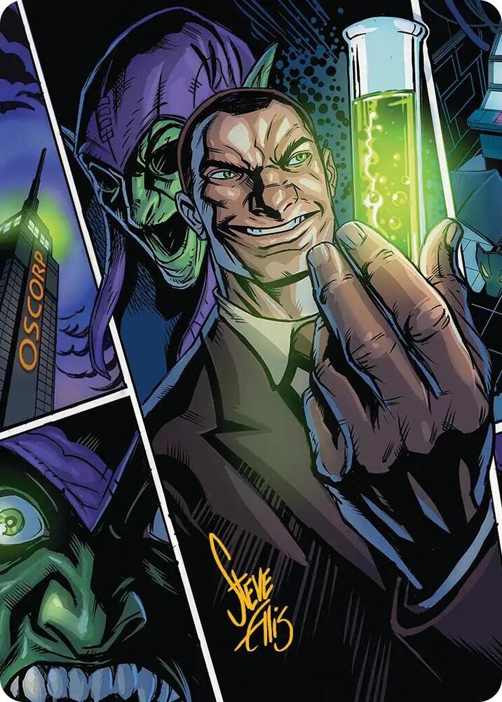 Norman Osborn Art Card (Gold-Stamped Signature) (43) [Marvel's Spider-Man Art Series]