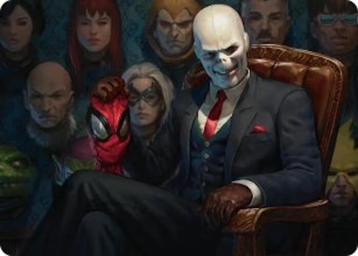 Chameleon, Master of Disguise Art Card (5) [Marvel's Spider-Man Art Series]