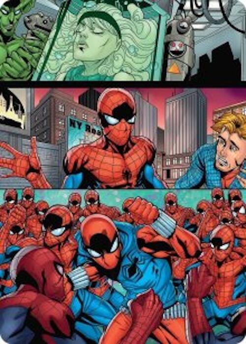 The Clone Saga Art Card (42) [Marvel's Spider-Man Art Series]