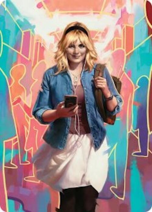 Gwen Stacy Art Card (13/54) [Marvel's Spider-Man Art Series]