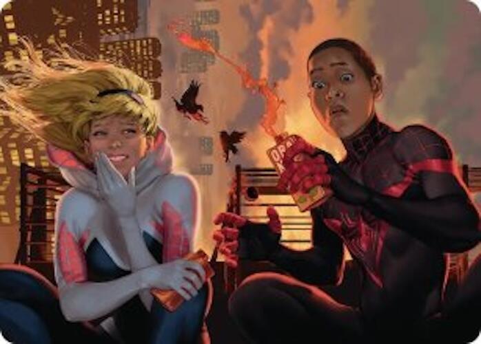 Heroes' Hangout Art Card (14) [Marvel's Spider-Man Art Series]