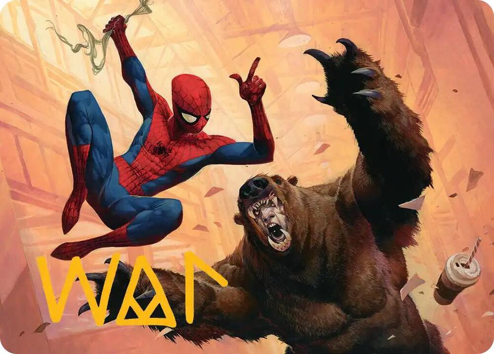 Wisecrack Art Card (Gold-Stamped Signature) (16) [Marvel's Spider-Man Art Series]
