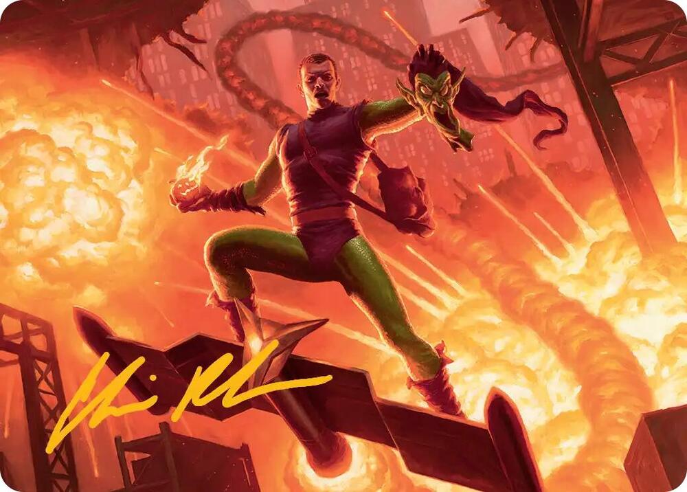 Green Goblin, Revenant Art Card (Gold-Stamped Signature) (27) [Marvel's Spider-Man Art Series]