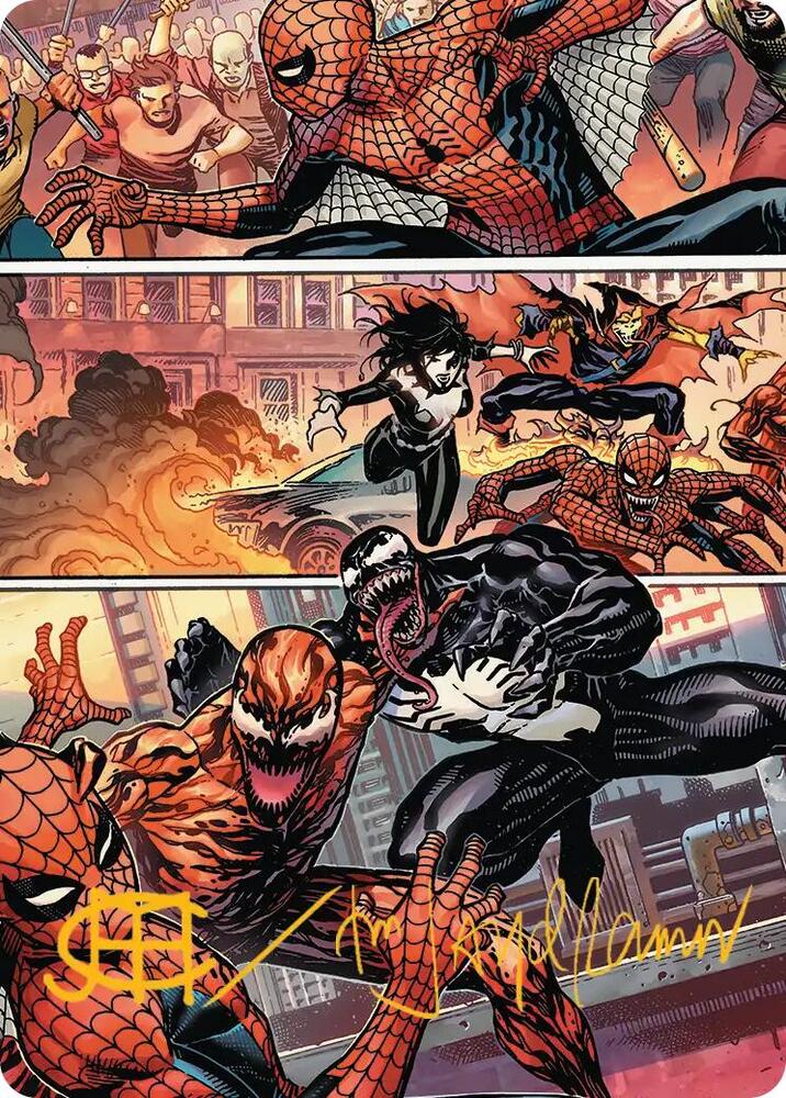Maximum Carnage Art Card (Gold-Stamped Signature) (46) [Marvel's Spider-Man Art Series]