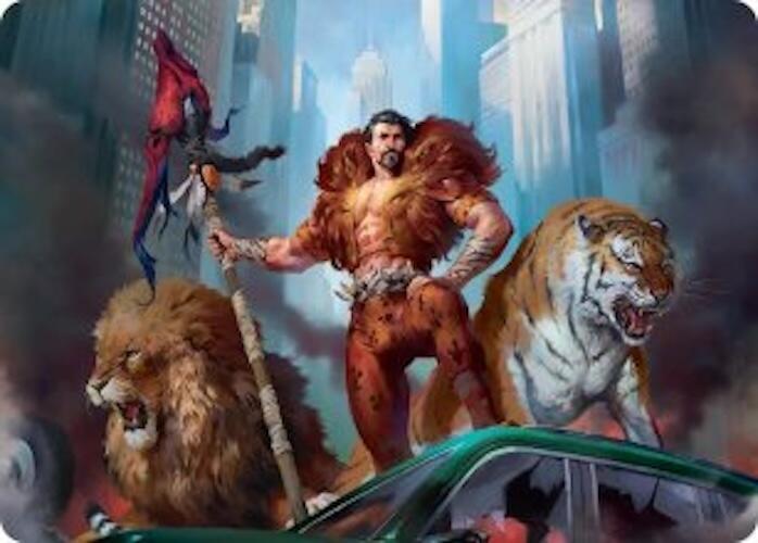 Kraven, Proud Predator Art Card (28) [Marvel's Spider-Man Art Series]