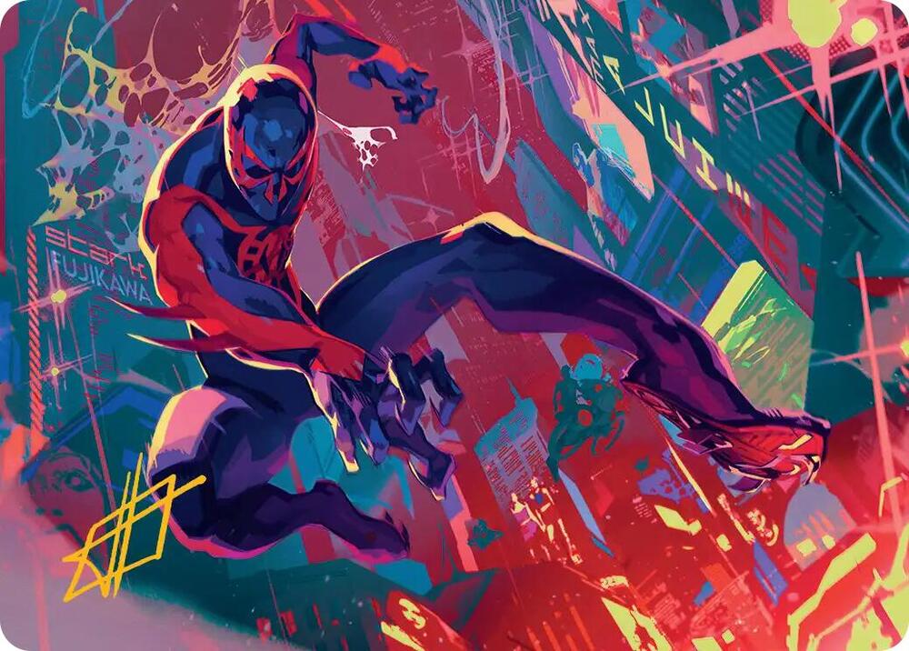 Spider-Man 2099 Art Card (Gold-Stamped Signature) (30) [Marvel's Spider-Man Art Series]