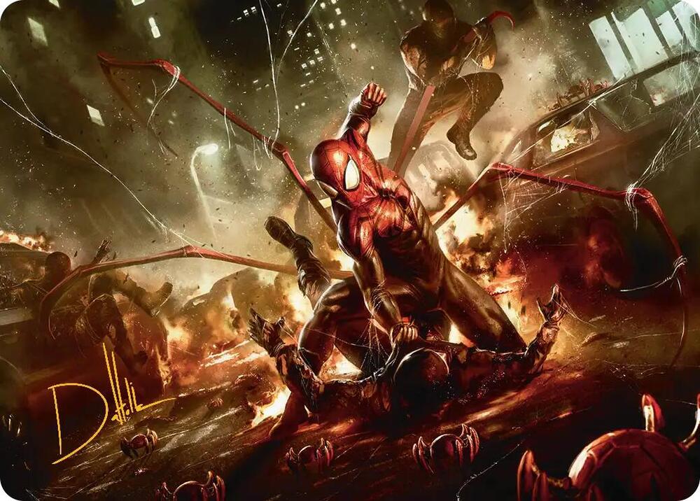 Superior Spider-Man Art Card (Gold-Stamped Signature) (32) [Marvel's Spider-Man Art Series]