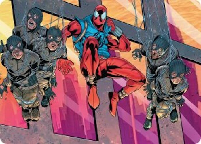 Scarlet Spider, Ben Reilly Art Card (38) [Marvel's Spider-Man Art Series]