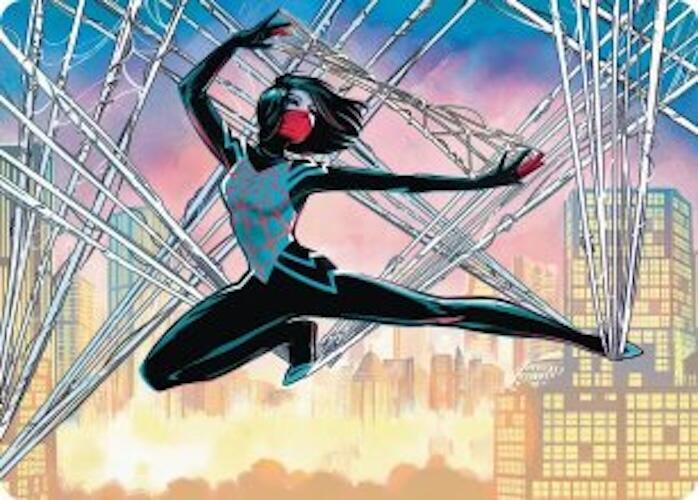 Silk, Web Weaver Art Card (39/54) [Marvel's Spider-Man Art Series]