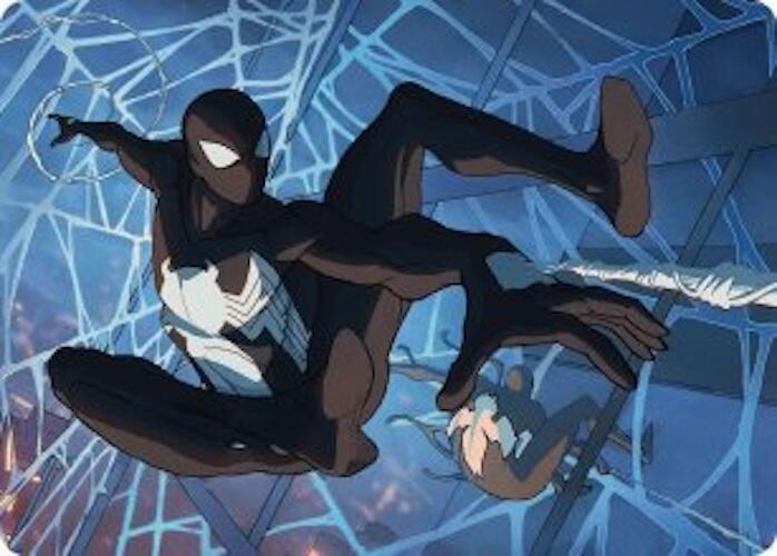 Symbiote Spider-Man Art Card (40) [Marvel's Spider-Man Art Series]
