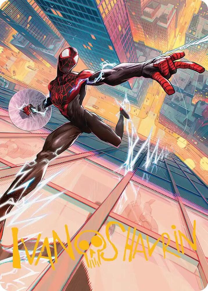 Ultimate Spider-Man Art Card (Gold-Stamped Signature) (41) [Marvel's Spider-Man Art Series]