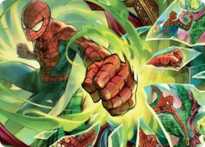 Kapow! Art Card (17) [Marvel's Spider-Man Art Series]
