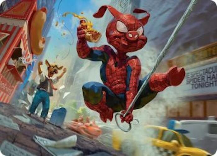 Spider-Ham, Peter Porker Art Card (19) [Marvel's Spider-Man Art Series]