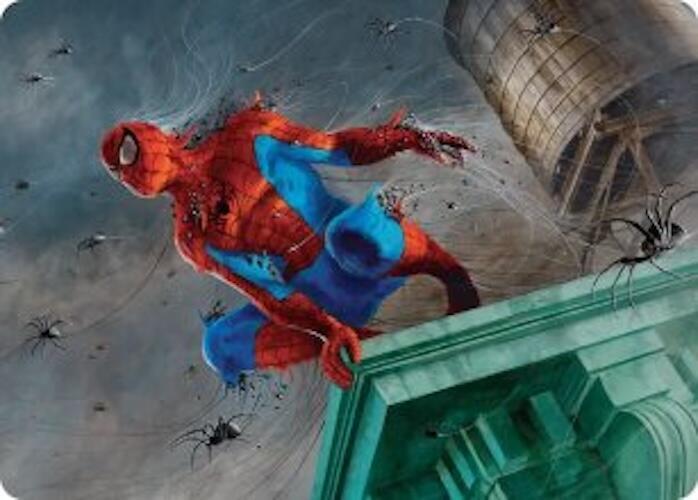 Spiders-Man, Heroic Horde Art Card (21) [Marvel's Spider-Man Art Series]