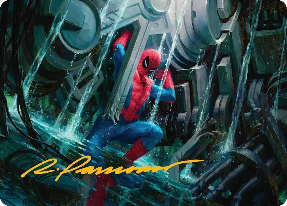 Strength of Will Art Card (Gold-Stamped Signature) (22) [Marvel's Spider-Man Art Series]
