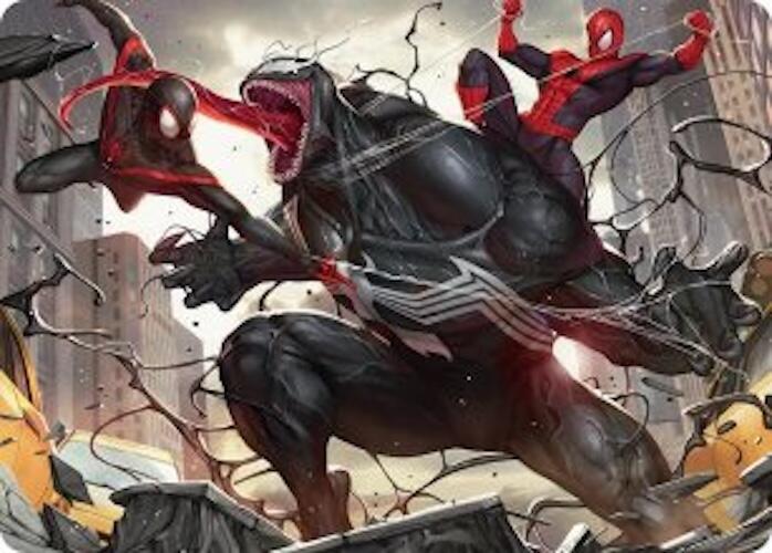 Terrific Team-Up Art Card (23) [Marvel's Spider-Man Art Series]