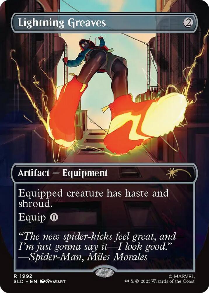 Lightning Greaves (1992) [Secret Lair Drop]