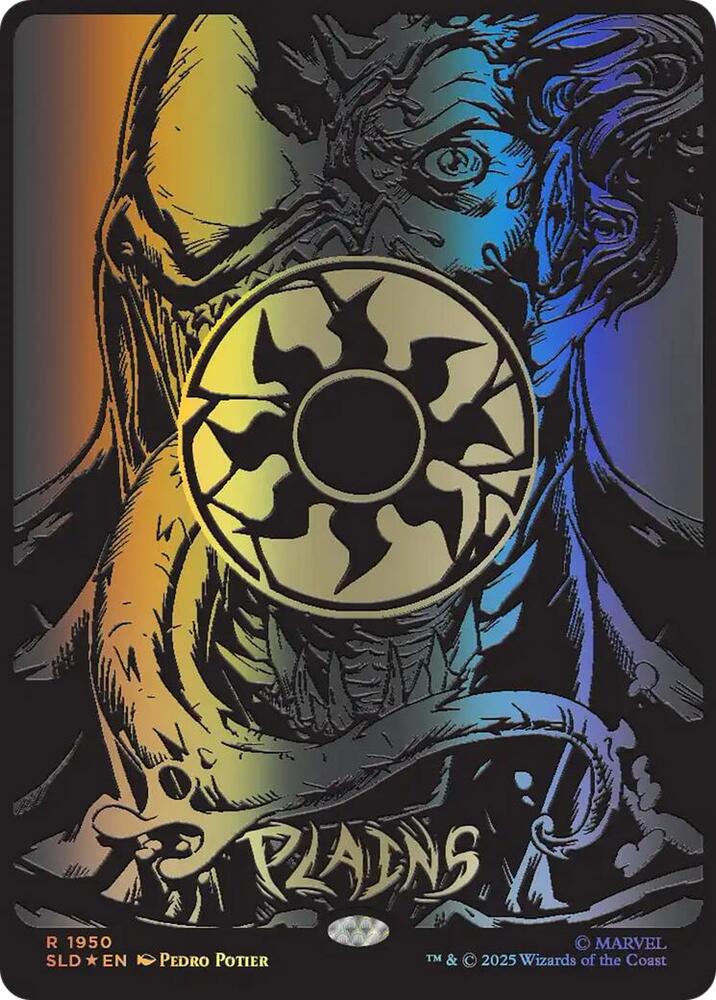 Plains (1950) (Raised Foil) [Secret Lair Drop]