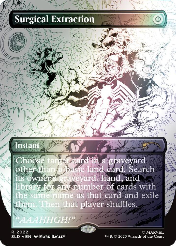 Surgical Extraction (2022) (Rainbow Foil) [Secret Lair Drop]