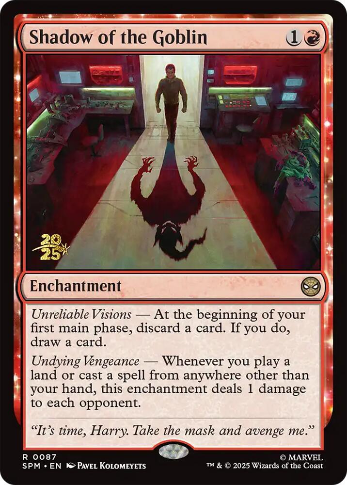 Shadow of the Goblin (87) [Prerelease Cards]
