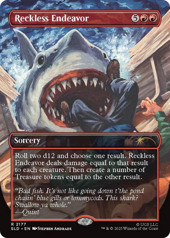Reckless Endeavor (2177) [Secret Lair Drop]