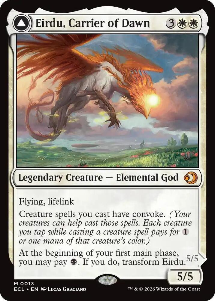 Eirdu, Carrier of Dawn (13) [Lorwyn Eclipsed]