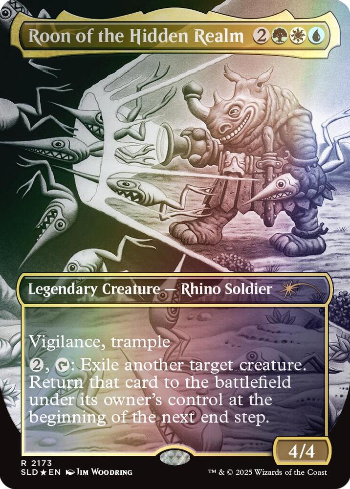 Roon of the Hidden Realm (Rainbow Foil) (2173) [Secret Lair Drop]