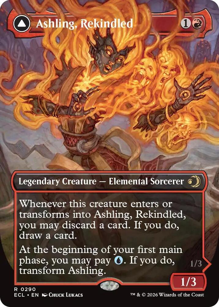 Ashling, Rekindled (Borderless) (290) [Lorwyn Eclipsed]