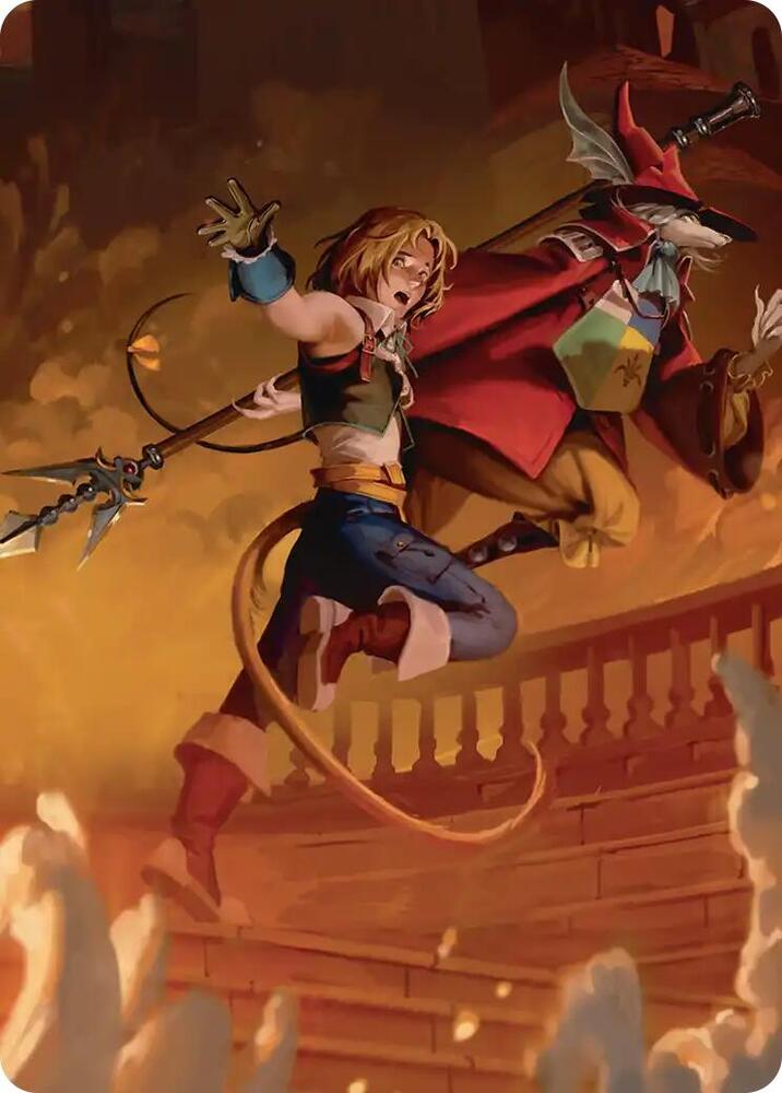 Search for Dagger Scene Art Card (18) [Final Fantasy Art Series]