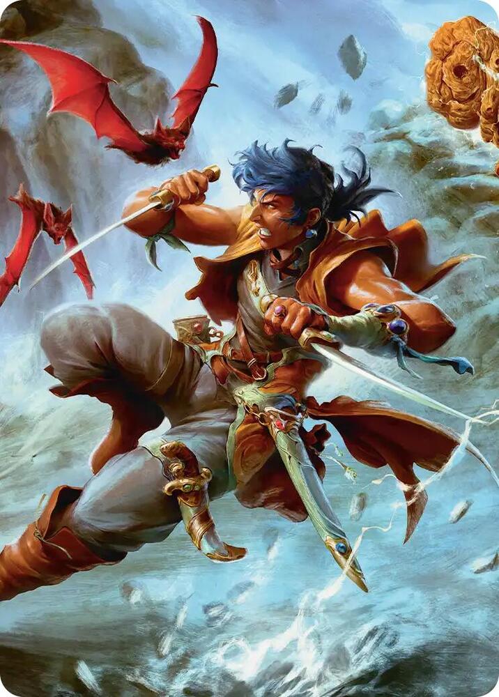 The Destined Thief Scene Art Card (5) [Final Fantasy Art Series]