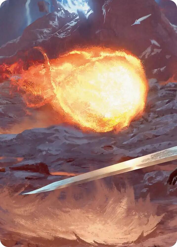 Duelist's Flame Scene Art Card (11) [Final Fantasy Art Series]