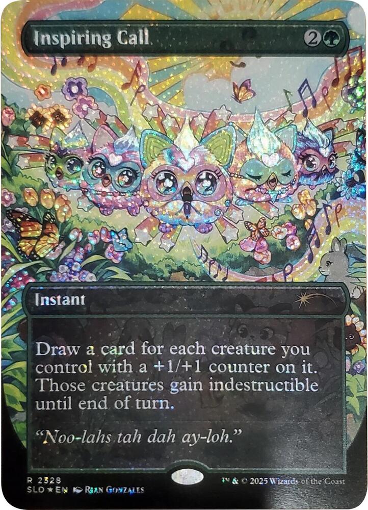 Inspiring Call (Confetti Foil) (2328) [Secret Lair Drop]