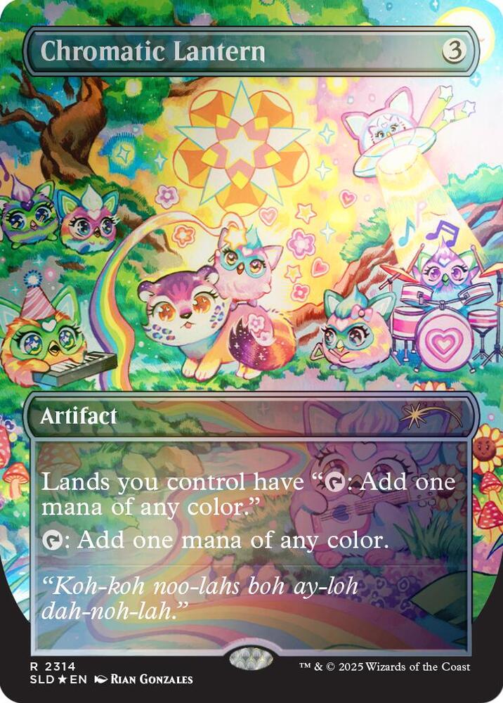 Chromatic Lantern (2314) (Rainbow Foil) [Secret Lair Drop]