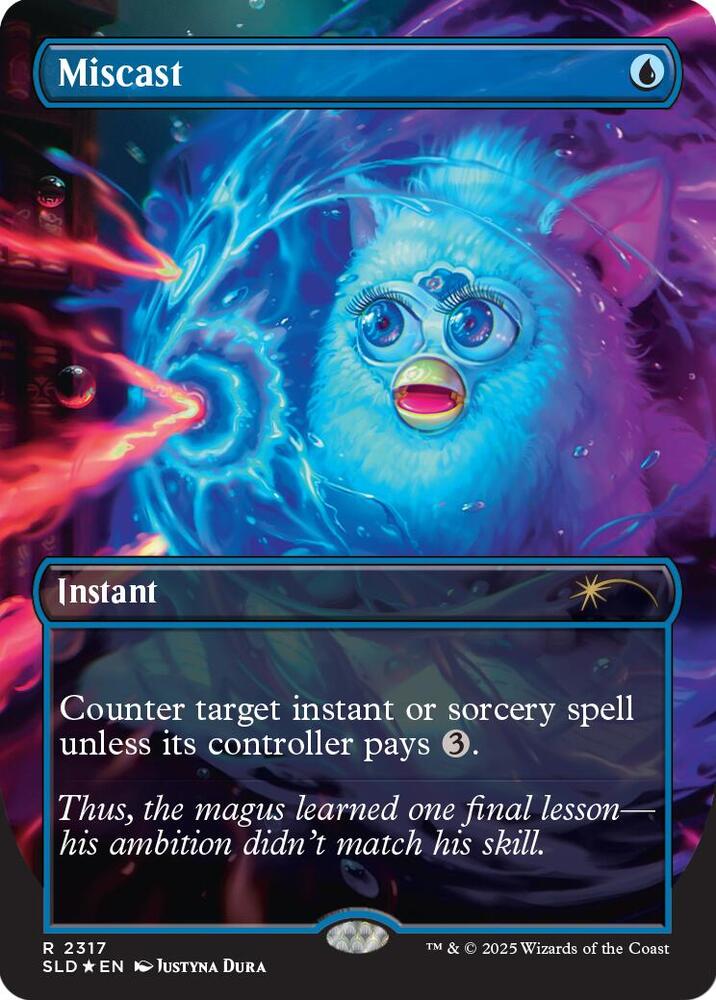 Miscast (Rainbow Foil) (2317) [Secret Lair Drop]