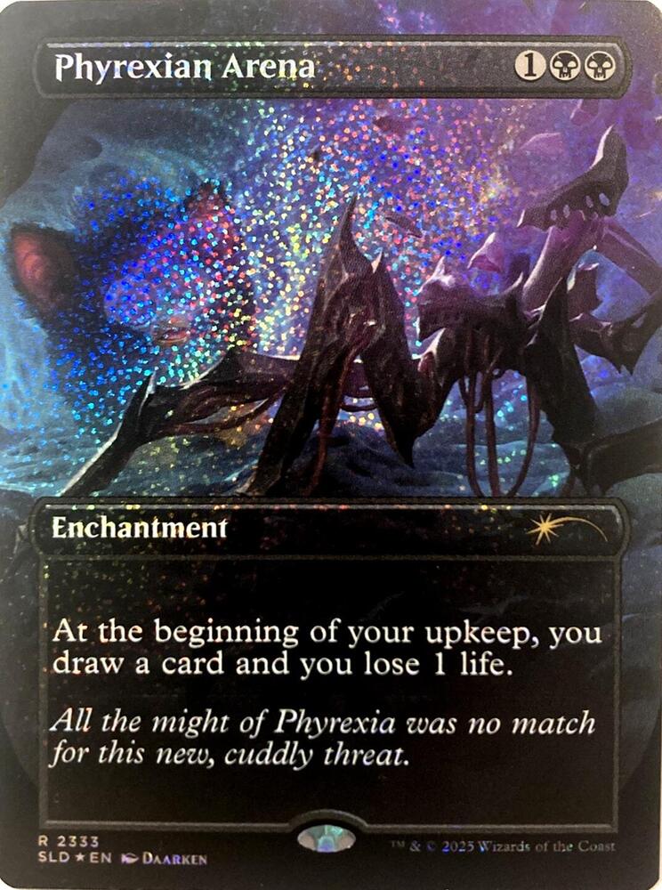 Phyrexian Arena (Confetti Foil) (2333) [Secret Lair Drop]