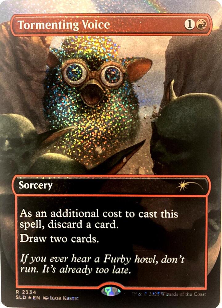 Tormenting Voice (Confetti Foil) (2334) [Secret Lair Drop]