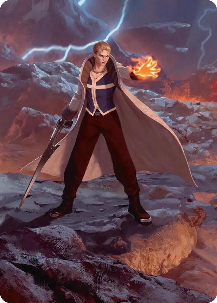 Seifer, Balamb Rival Scene Art Card (10) [Final Fantasy Art Series]