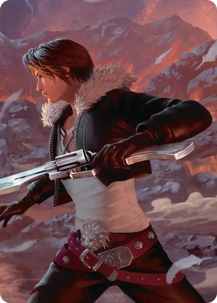 Squall, Gunblade Duelist Scene Art Card (12) [Final Fantasy Art Series]