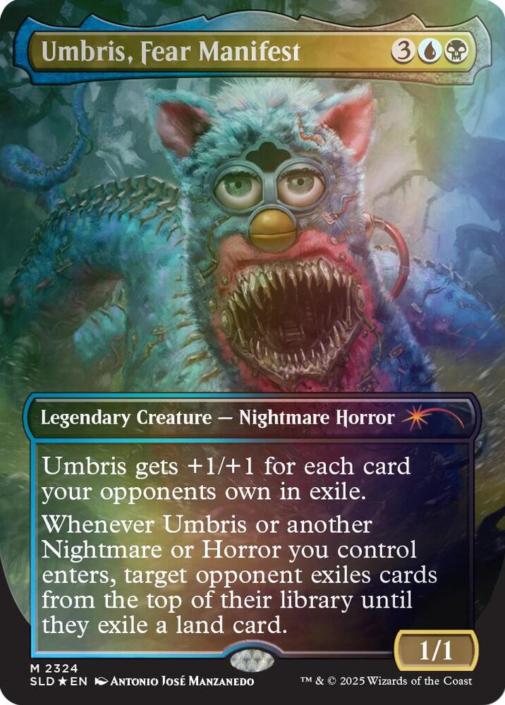 Umbris, Fear Manifest (Rainbow Foil) (2324) [Secret Lair Drop]