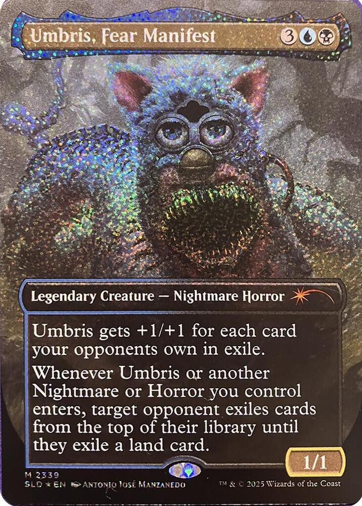 Umbris, Fear Manifest (Confetti Foil) (2339) [Secret Lair Drop]