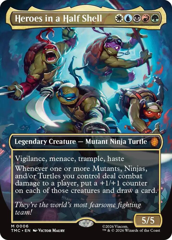 Heroes in a Half Shell (0006) (Borderless) [Teenage Mutant Ninja Turtles Commander]