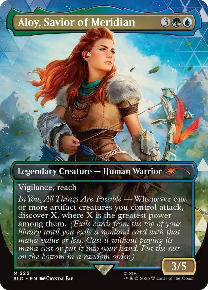 Aloy, Savior of Meridian (2221) [Secret Lair Drop]