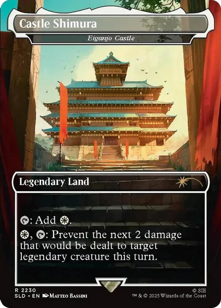 Castle Shimura - Eiganjo Castle (2230) [Secret Lair Drop]