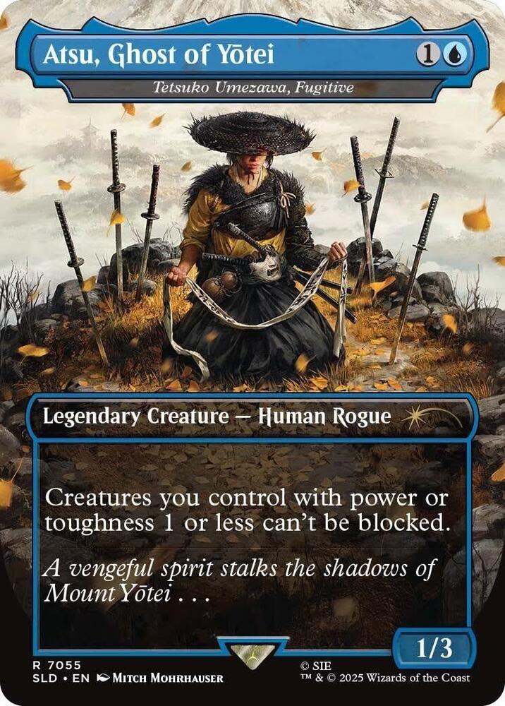 Atsu, Ghost of Yotei - Tetsuko Umezawa, Fugitive (7055) [Secret Lair Drop]