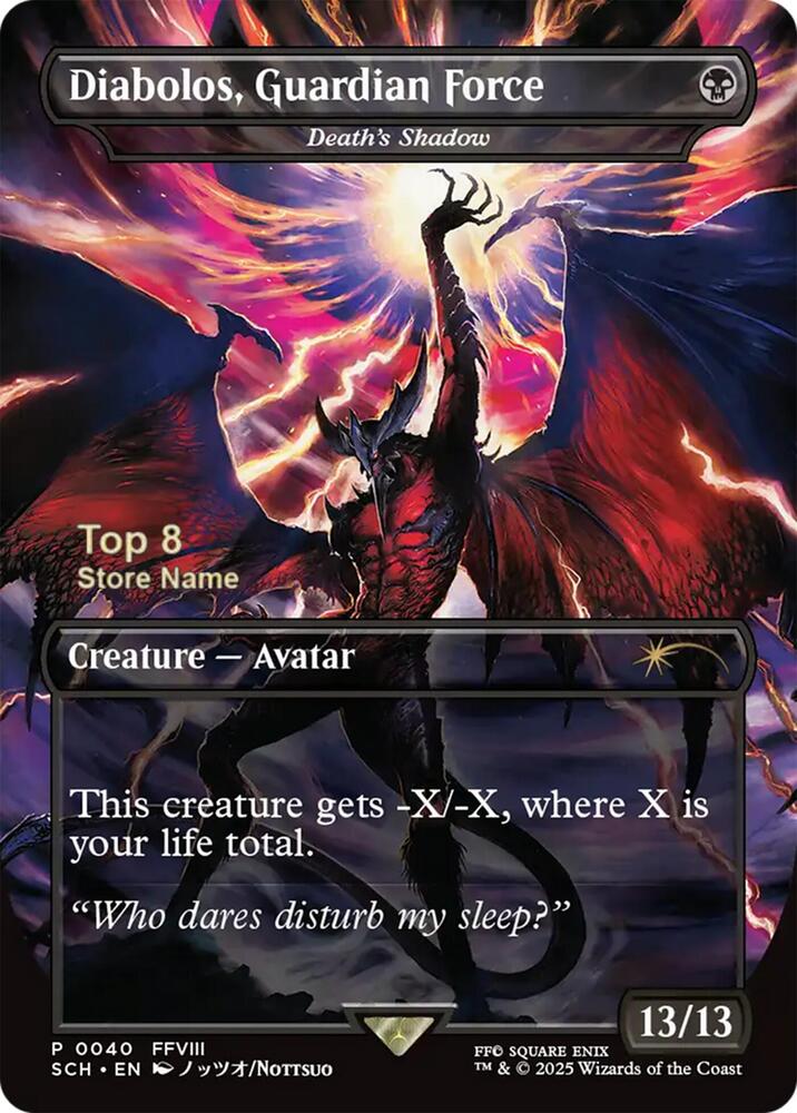 Diabolos, Guardian Force - Death's Shadow (Top 8) (40) [Game Day Promos]