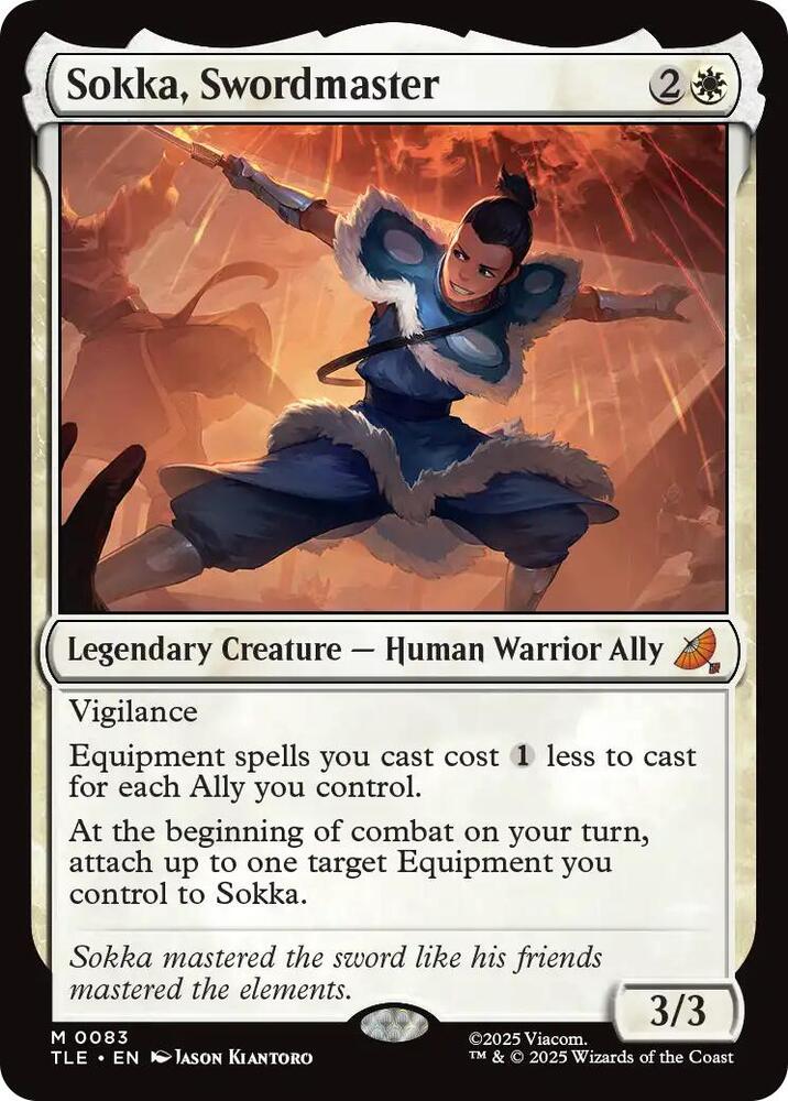 Sokka, Swordmaster (83) [Avatar: The Last Airbender: Eternal-Legal]