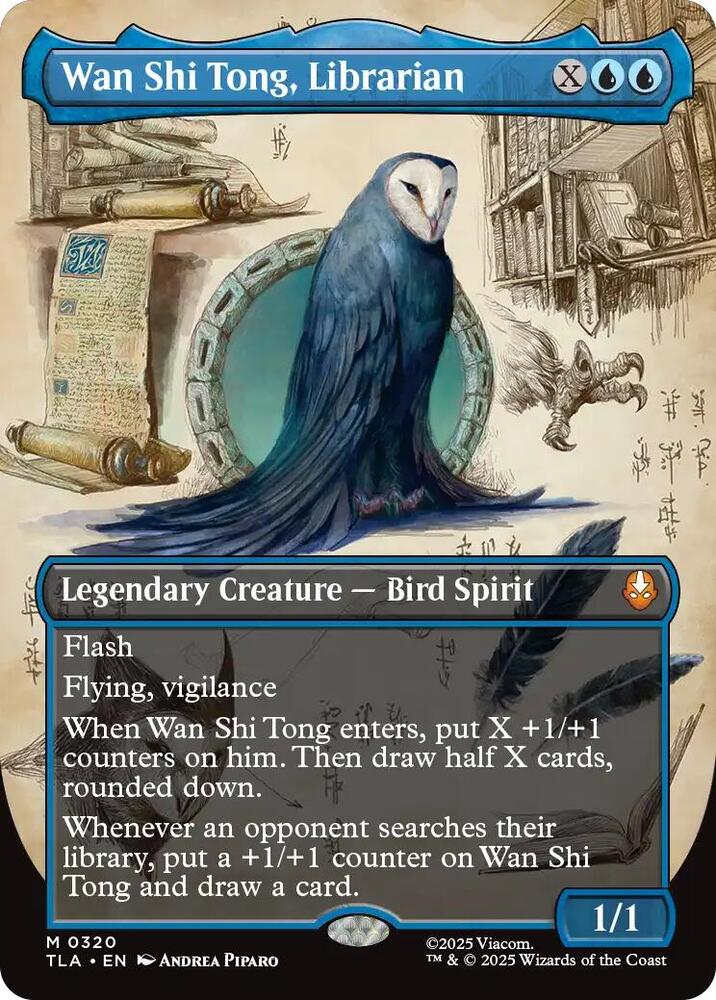 Wan Shi Tong, Librarian (Borderless) (320) [Avatar: The Last Airbender]