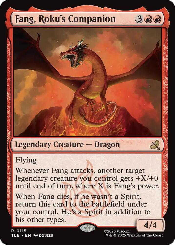 Fang, Roku's Companion (115) [Avatar: The Last Airbender: Eternal-Legal]
